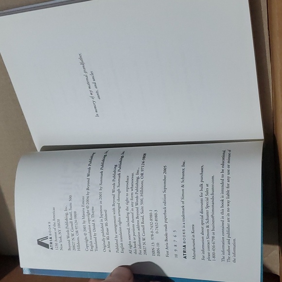 🌊 The Hidden Messages in Water Masaru Emoto 📚 - Picture 5 of 9